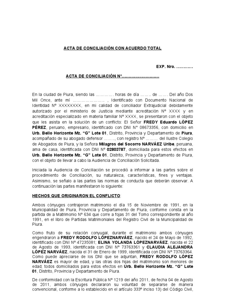Acta de compromiso pdf