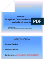 Analysis of "Virokine & Viroceptors" and Related Meaning