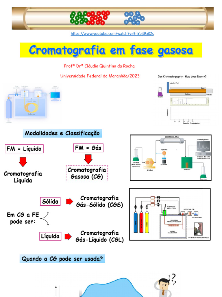 Cromatografia em Fase Gasosa | PDF