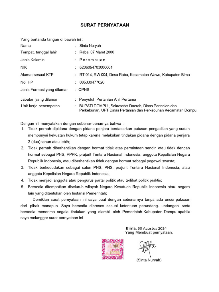 Sinta SP 5 Poin | PDF | Politics | Social Science