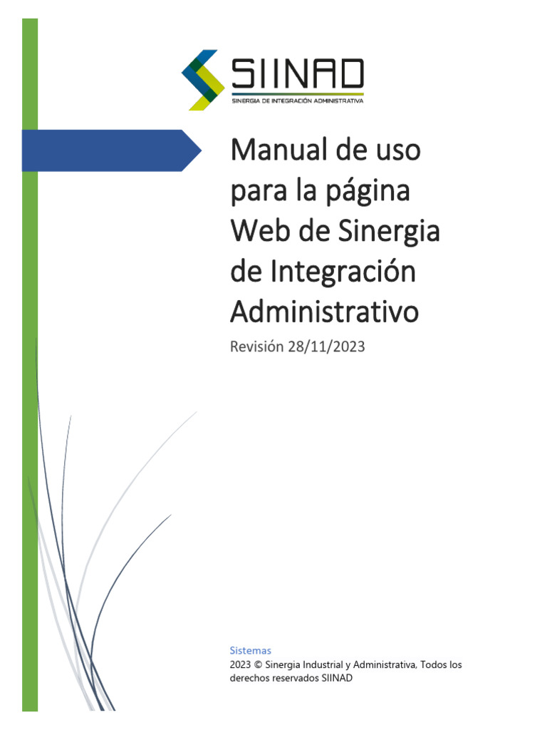 Manual de Uso 2023 | PDF