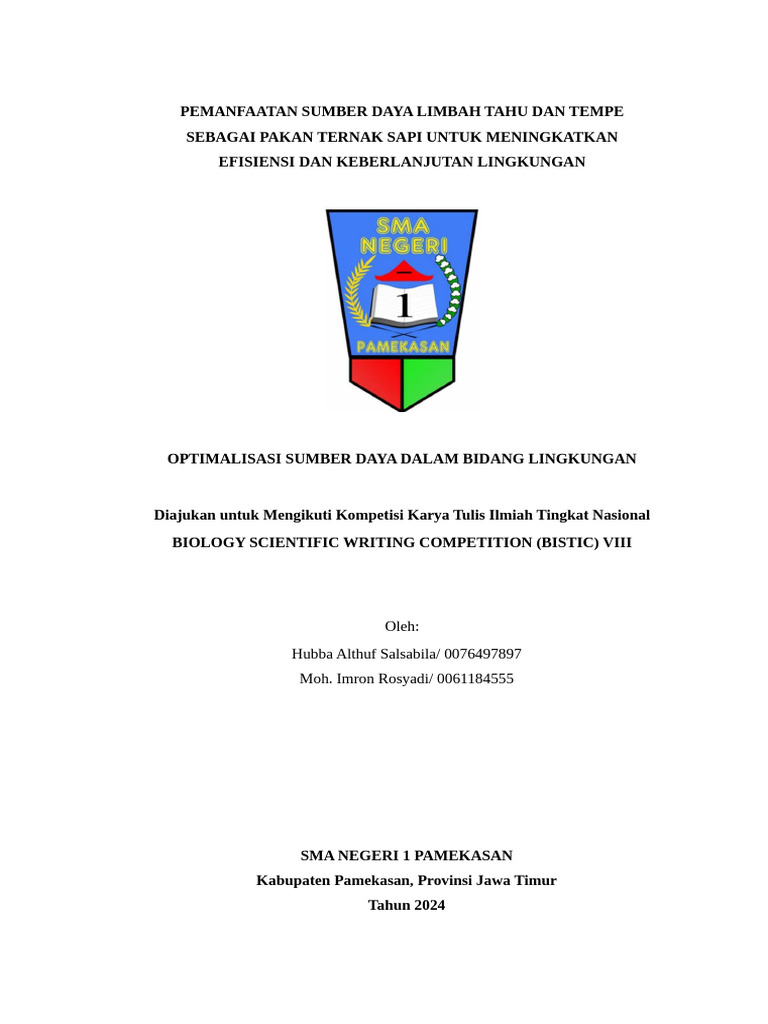 Bistic 8 Full Paper | PDF