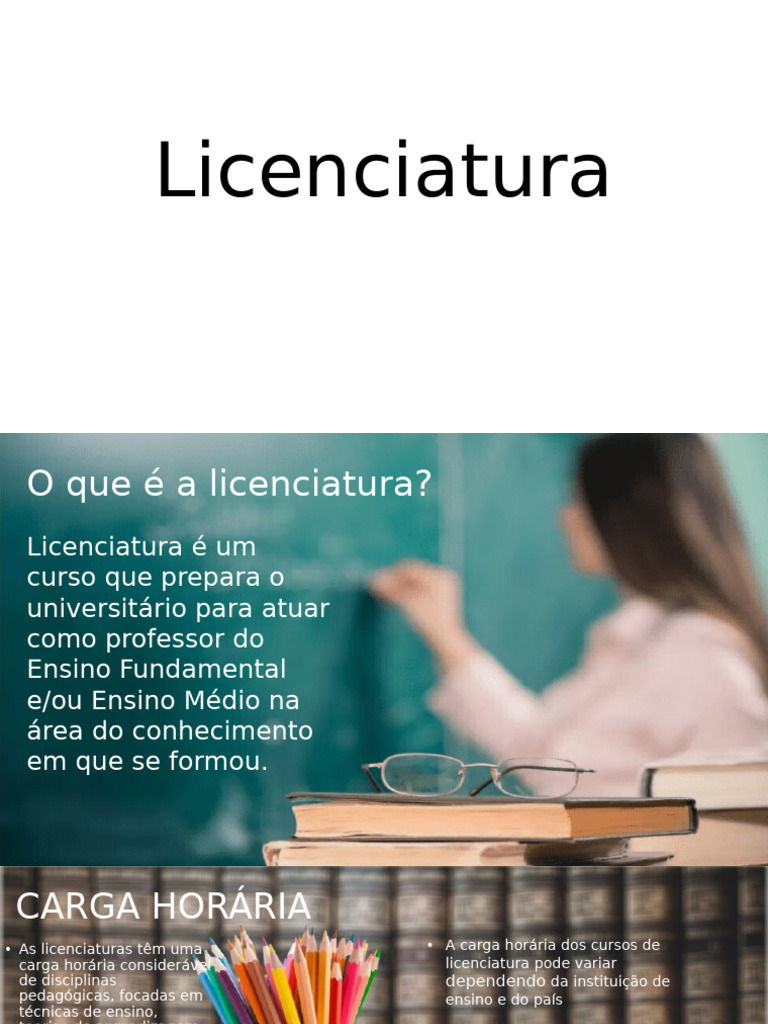 Licenciatura | PDF