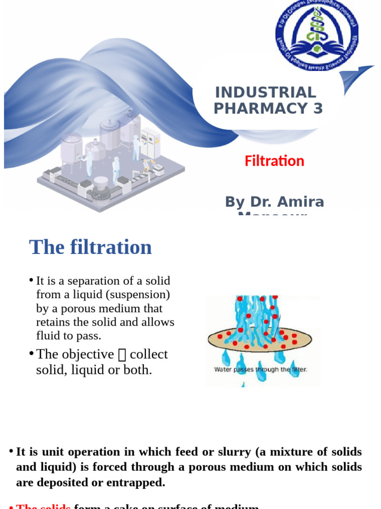 Lecture 1 and 2-Filtration-Centrifugation | PDF