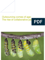 Outsourcing Comes of Age: The Rise of Collaborative Partnering