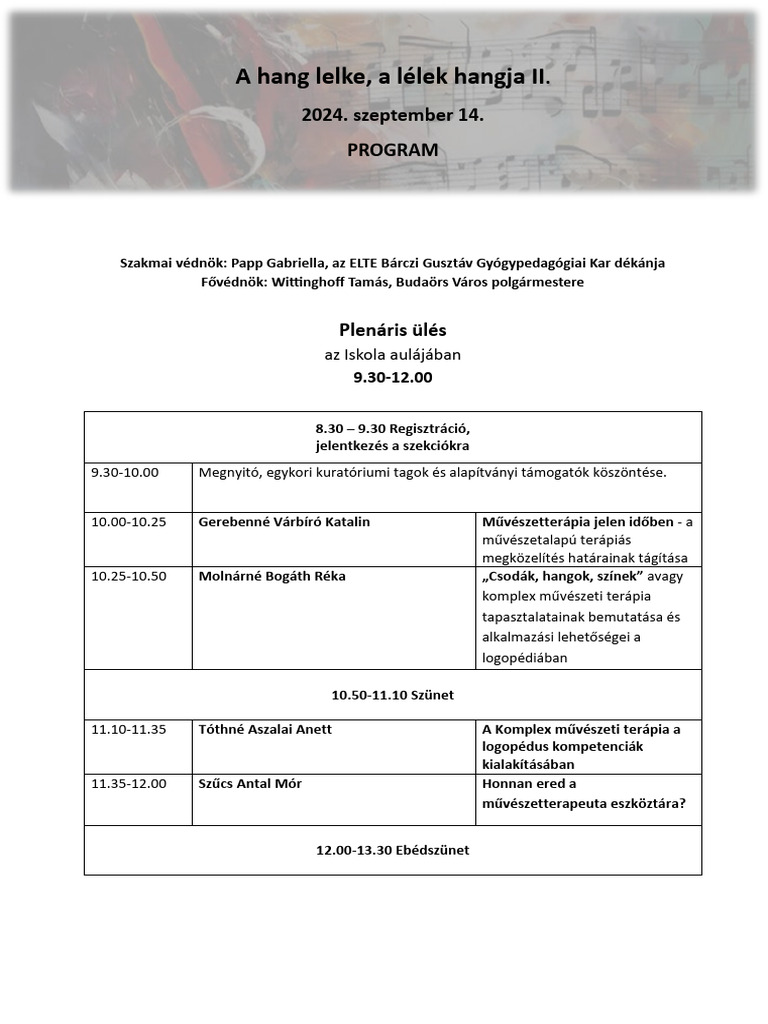PROGRAM | PDF