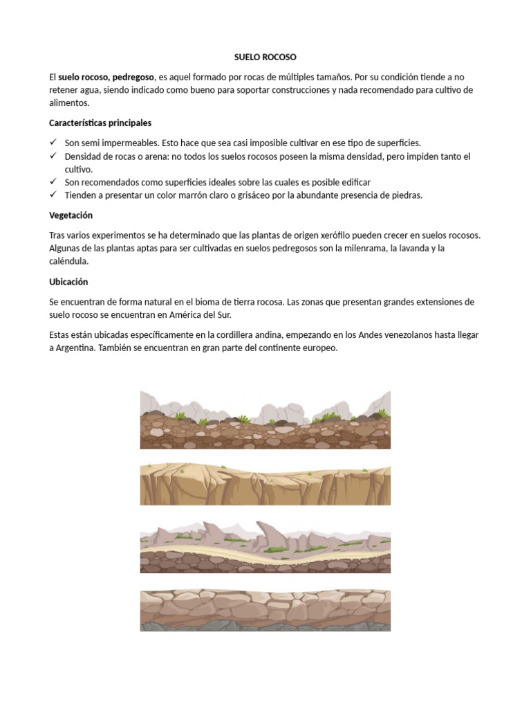 Suelo Rocoso | PDF