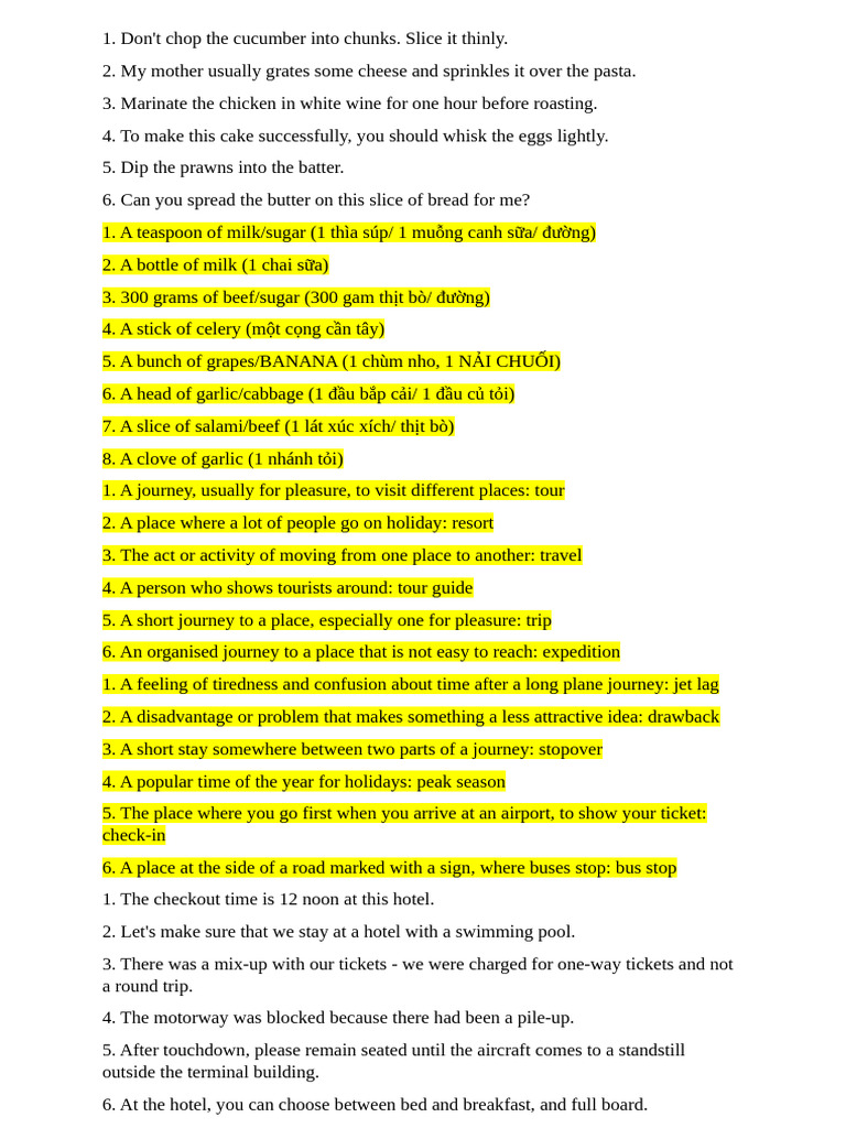 Vocabulary 2 | PDF