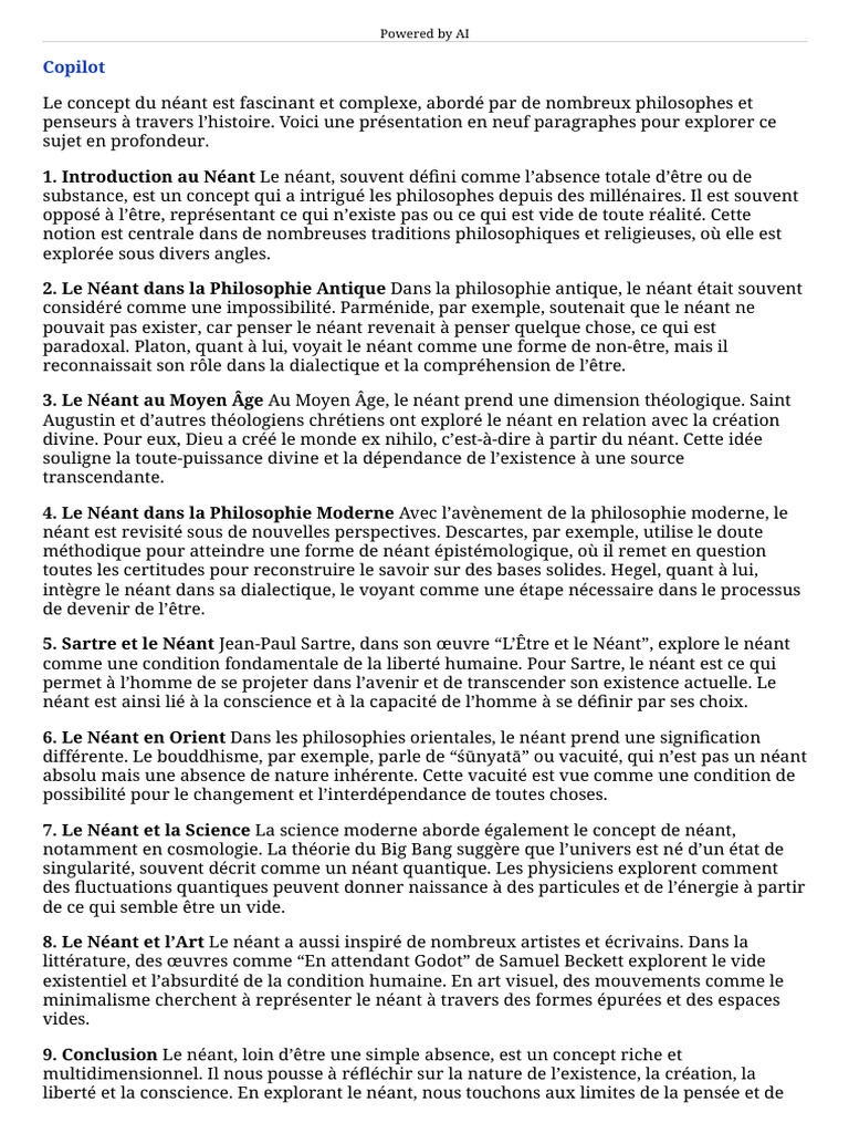 Neant | PDF