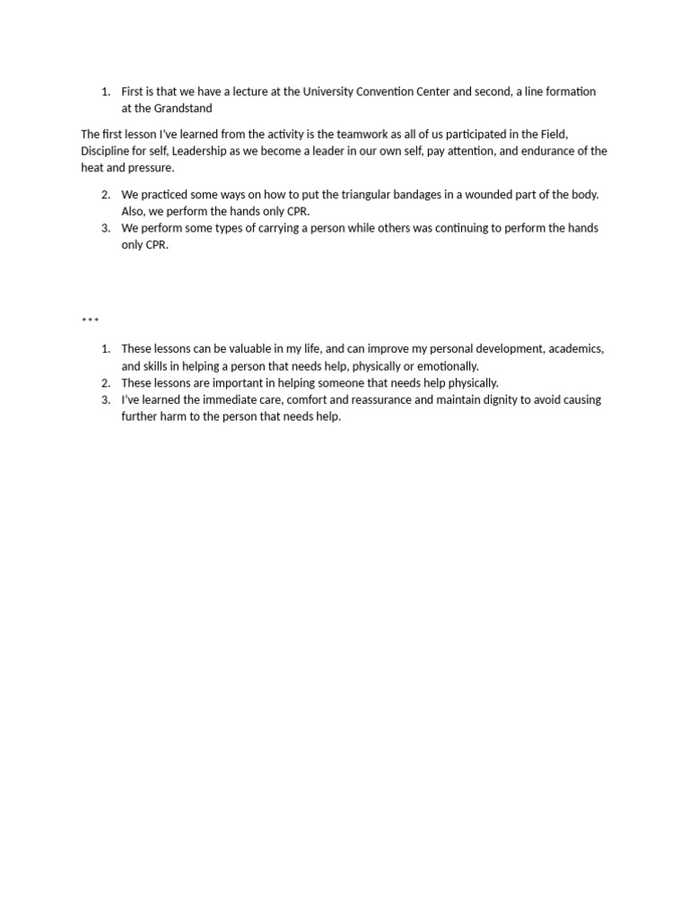 Journal NSTP CWTS | PDF