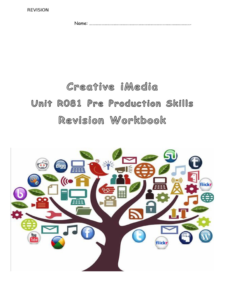 Imedia Revision Workbook For Unit R093 | PDF