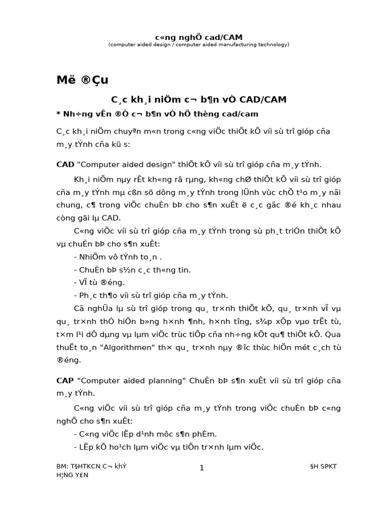 GT Cad Cam-2014 | PDF