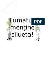 Fumatul mentine silueta