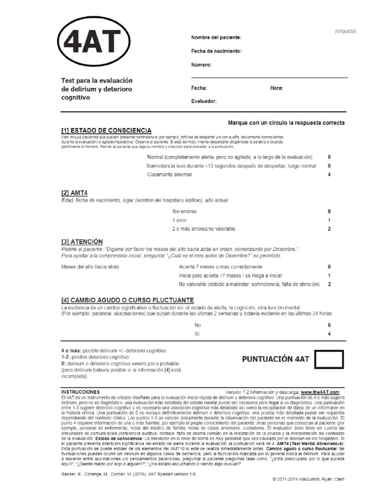 4AT Spanish | PDF