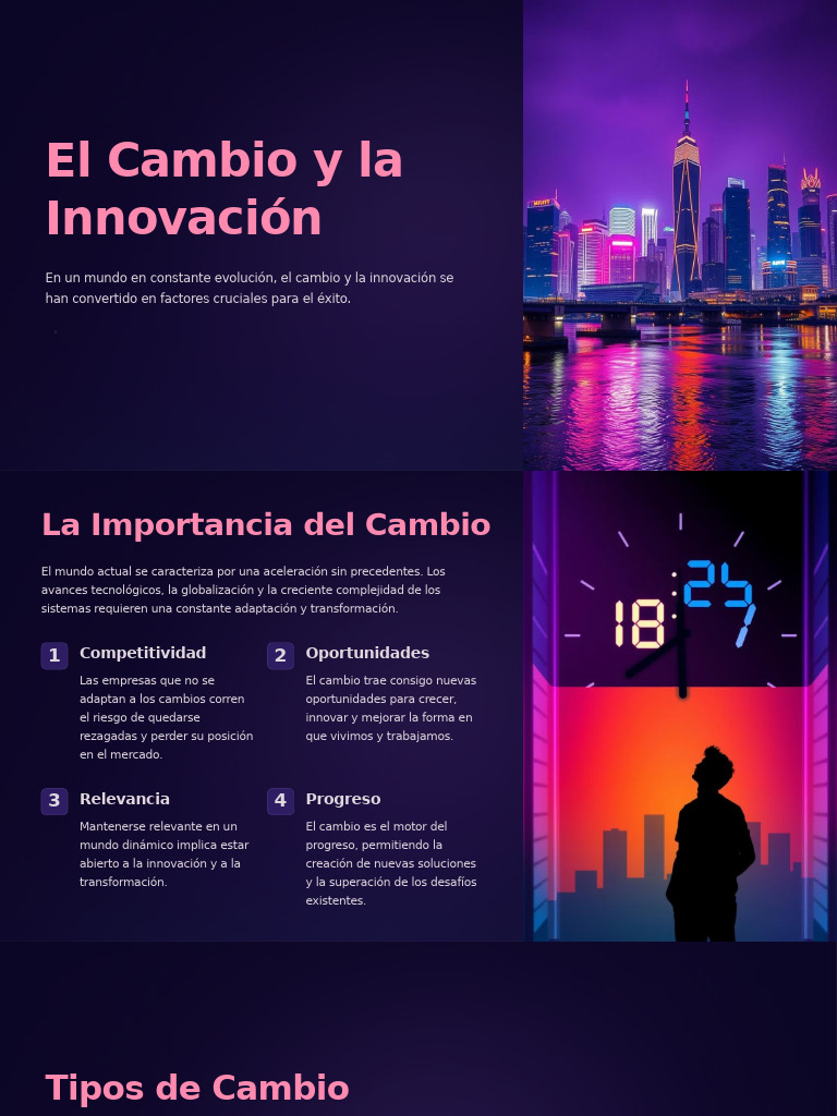 El Cambio y La Innovacion | PDF