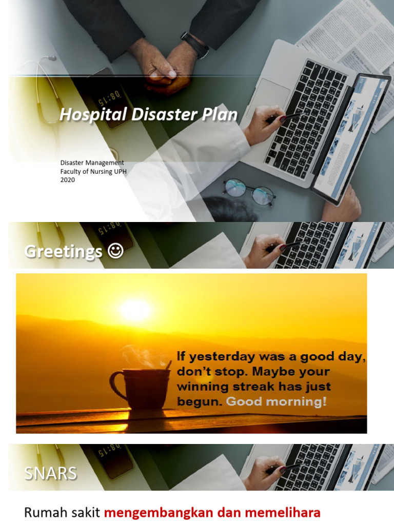 Hospital Disaster Plan Pdf
