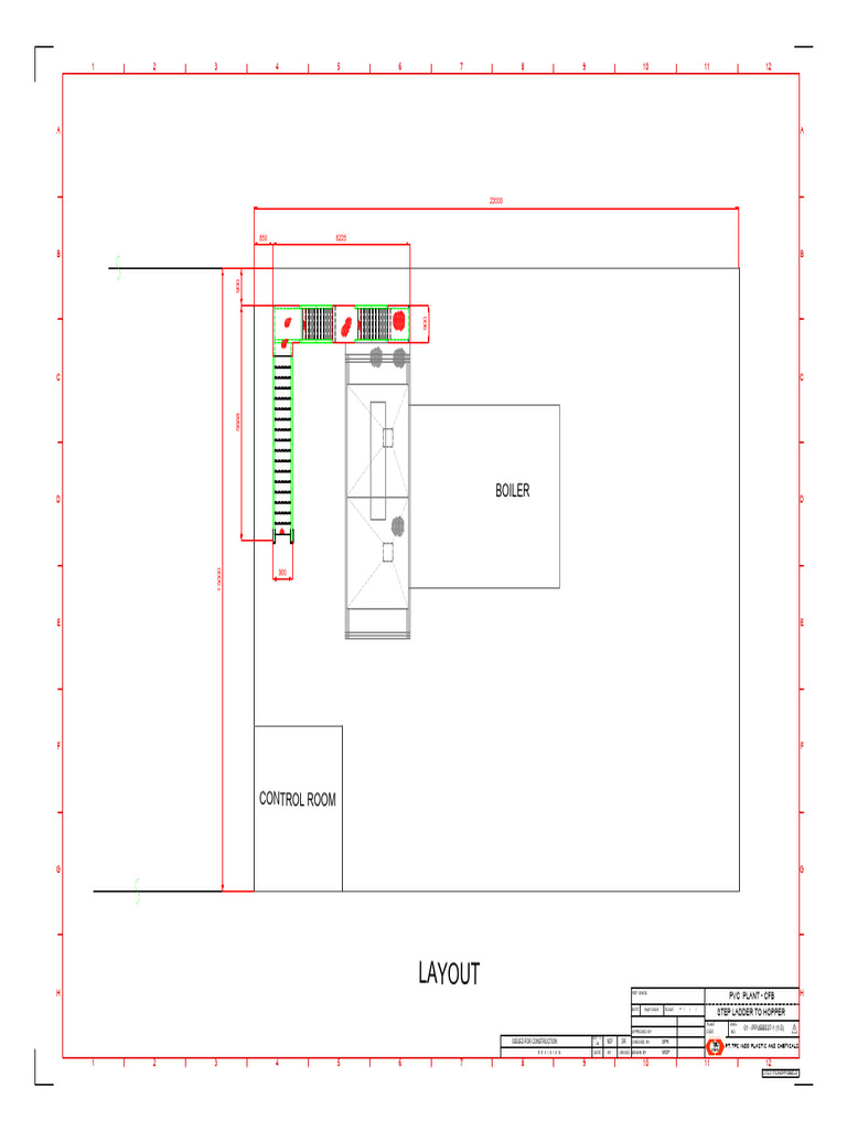 PVC Plant Step Ladder Design | PDF | Computer Aided Design | Autodesk