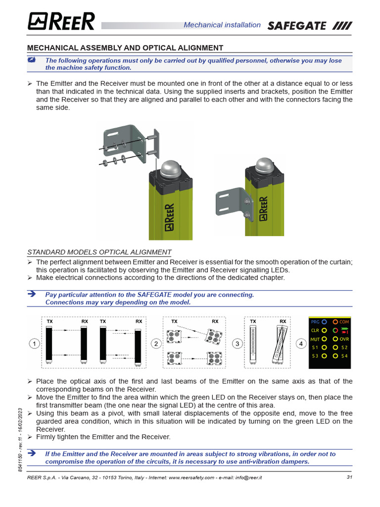 SAFEGATE Installation-Manual | PDF