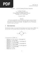 Feynedit - A Tool For Drawing Feynman Diagrams