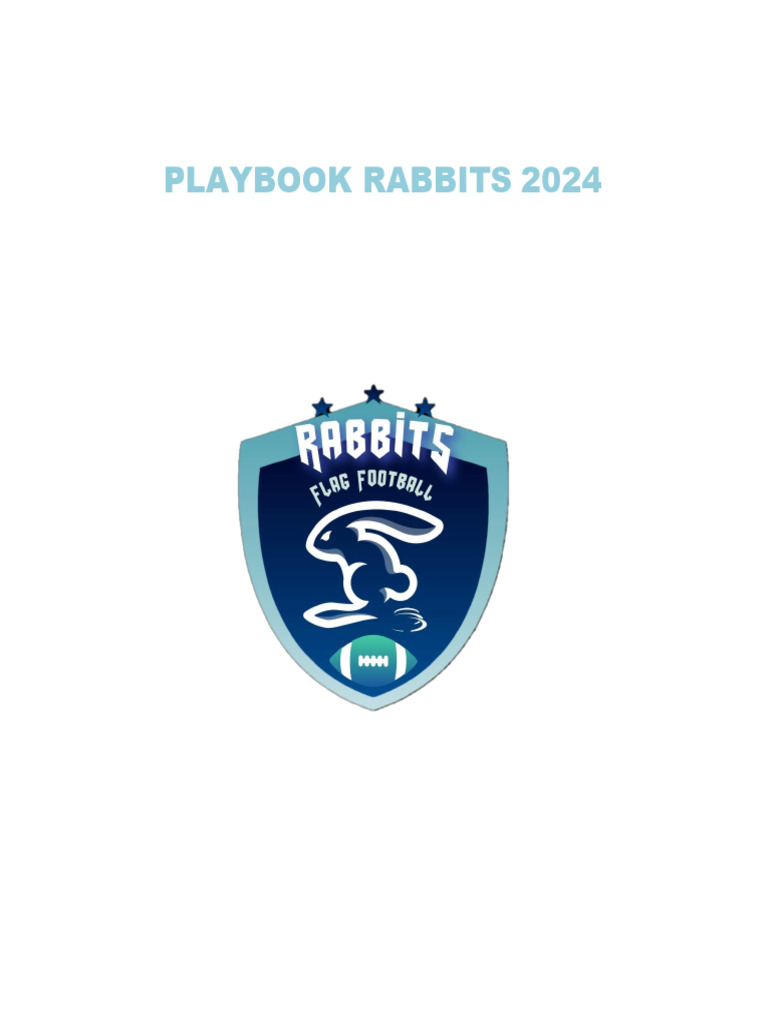 Rabbits Playbook 2024 | PDF | fútbol americano | Métodos y materiales ...