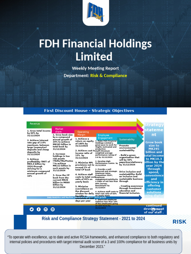 Risk Compliance Report For Group Functions Meeting - 20231215 | PDF