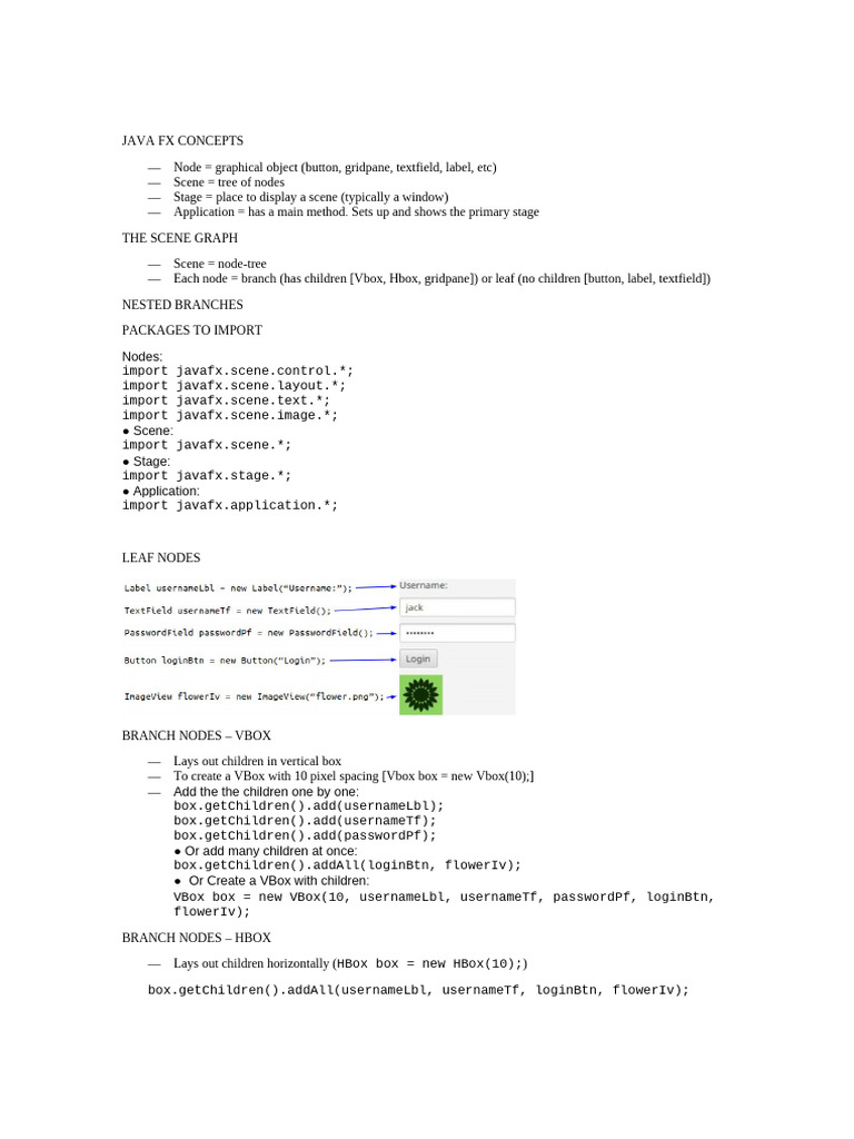 Applications Programming Lecture 8 Notes | PDF