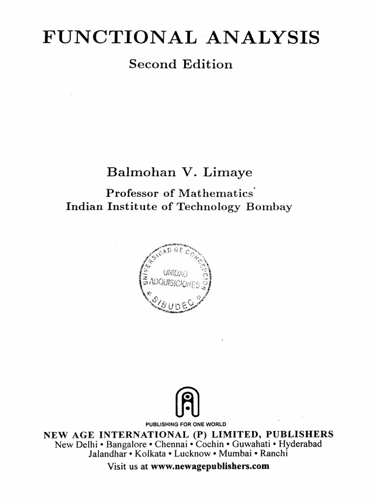 Linear Functional Analysis for Scientists and Engineers [ハードカバー] Limaye， Balmohan V. 31vy84uYcIL.jpg_BO30,255,255,