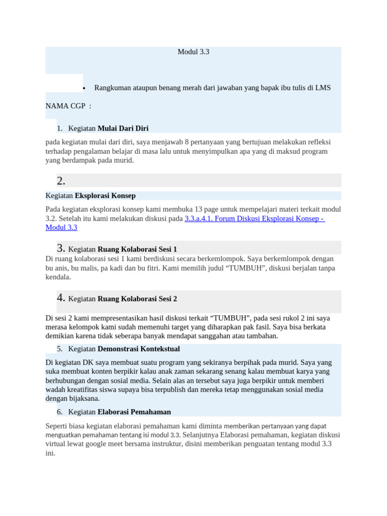 Modul 3.3 | PDF