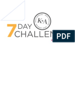 7 Day Challenge Workbook For Women