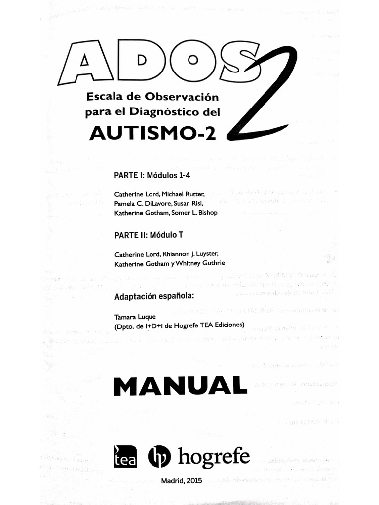 Ados 2 Libro | PDF