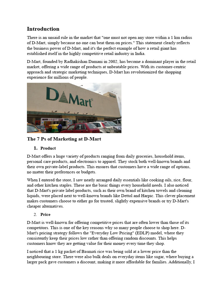 Marketing - Reflective Writing | PDF