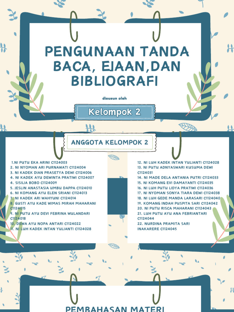 Tugas 5 - PPT - Kelompok 2 - Bhs Indo | PDF