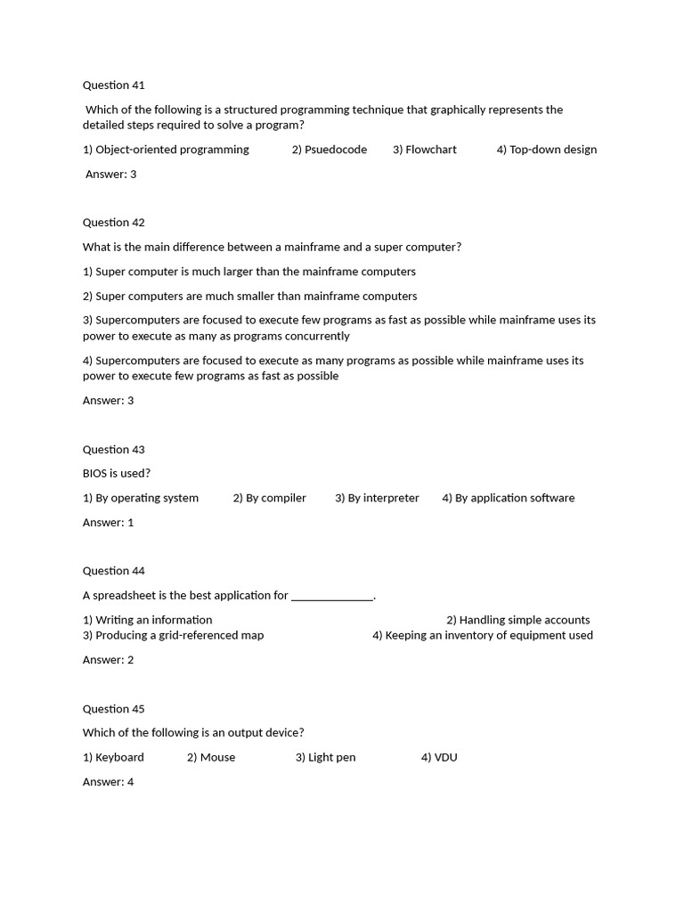 Common Application Class Test 3 | PDF