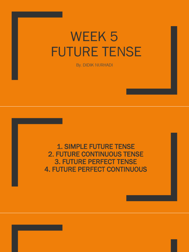 Understanding Future Tenses in English | PDF | Languages | Foreign ...