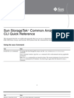 SUN STK CAM CLI Quick Reference - 820-0029-11