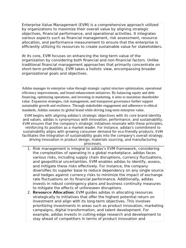 Boeing Enterprise Value