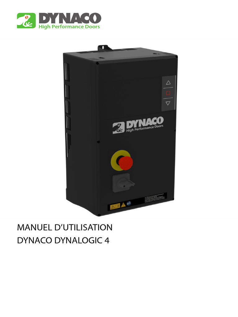 User Manual Dynaco Dynalogic4 FR-FR | PDF
