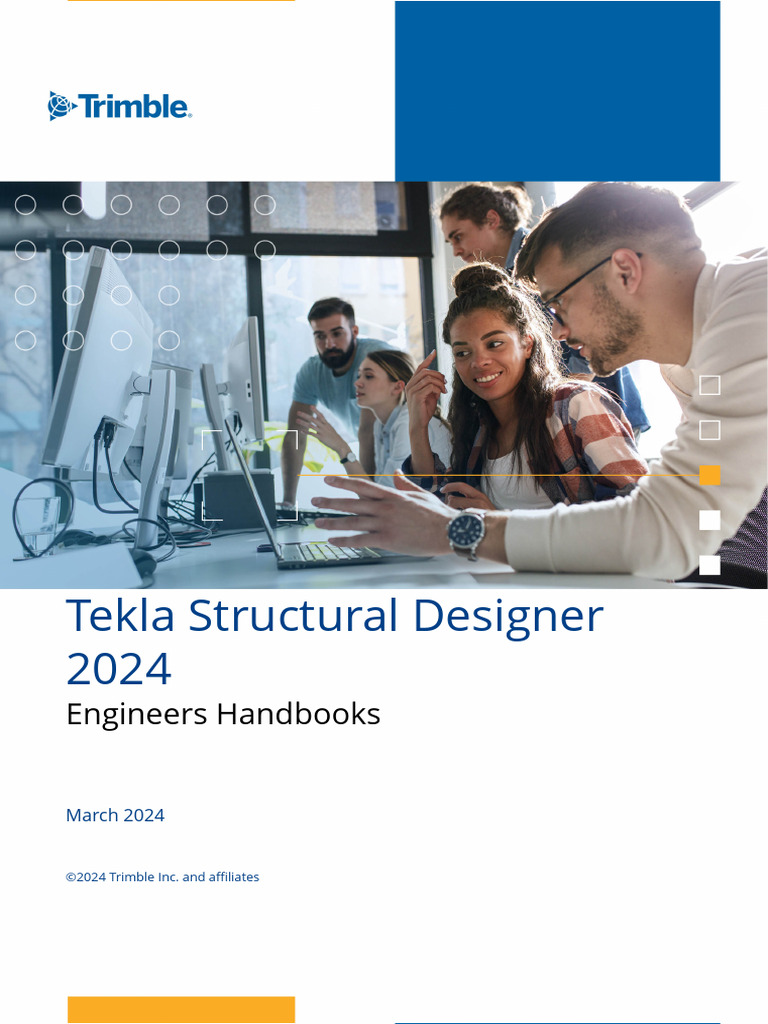 Tekla Structural Designer 2024 Engineers Handbooks | PDF