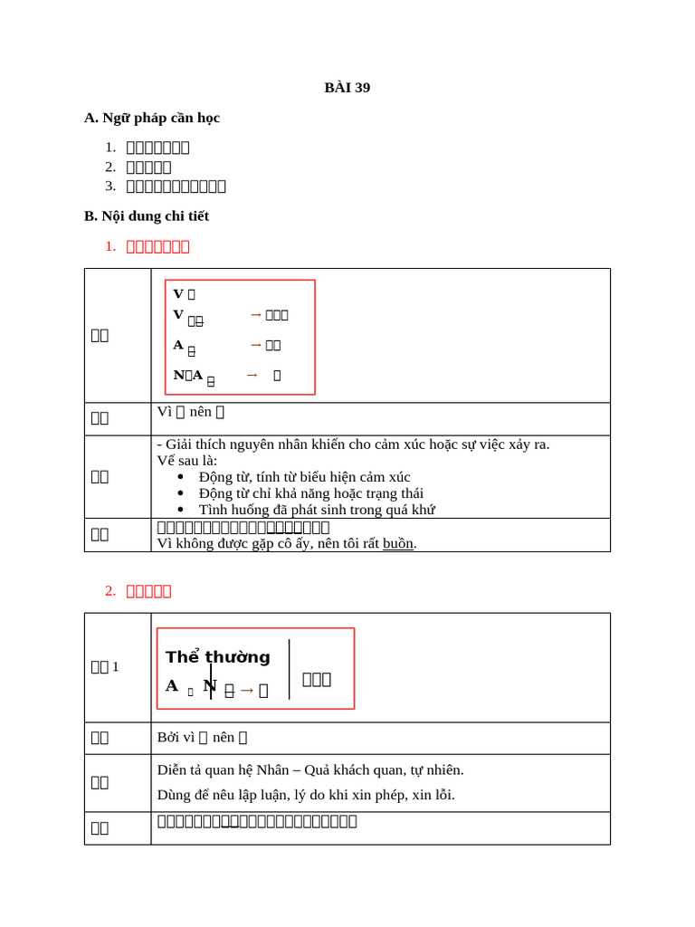 T NG H P NG Pháp Bài 39 | PDF