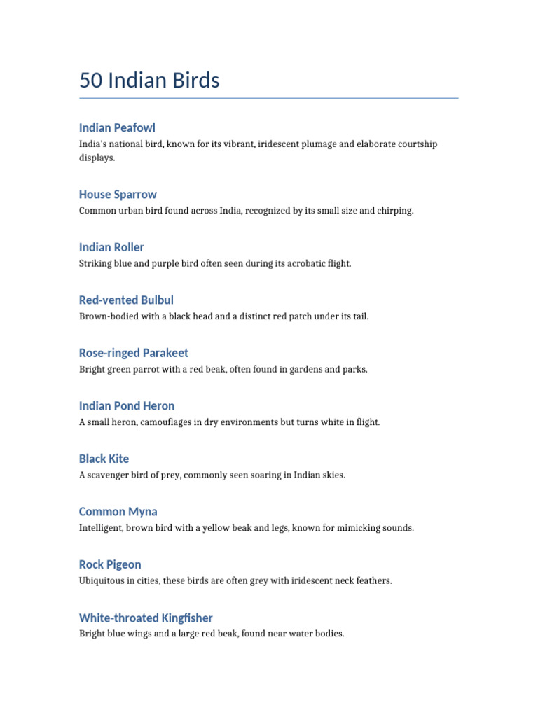 50 Indian Class | PDF