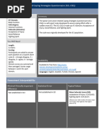 Locus Score Sheet | PDF | Comorbidity | Psychopathology