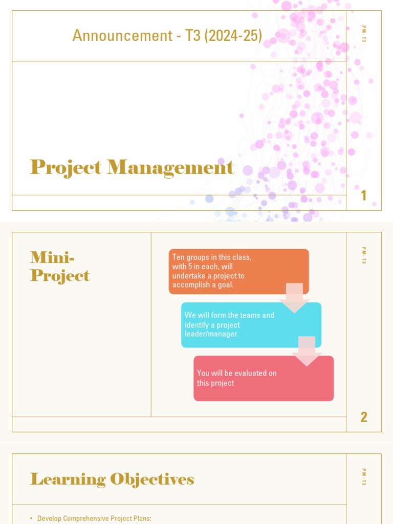Mini Project Announcement | PDF