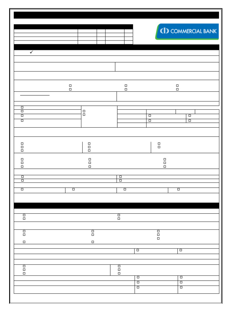 Customer Profile Form Kyc Personal | PDF