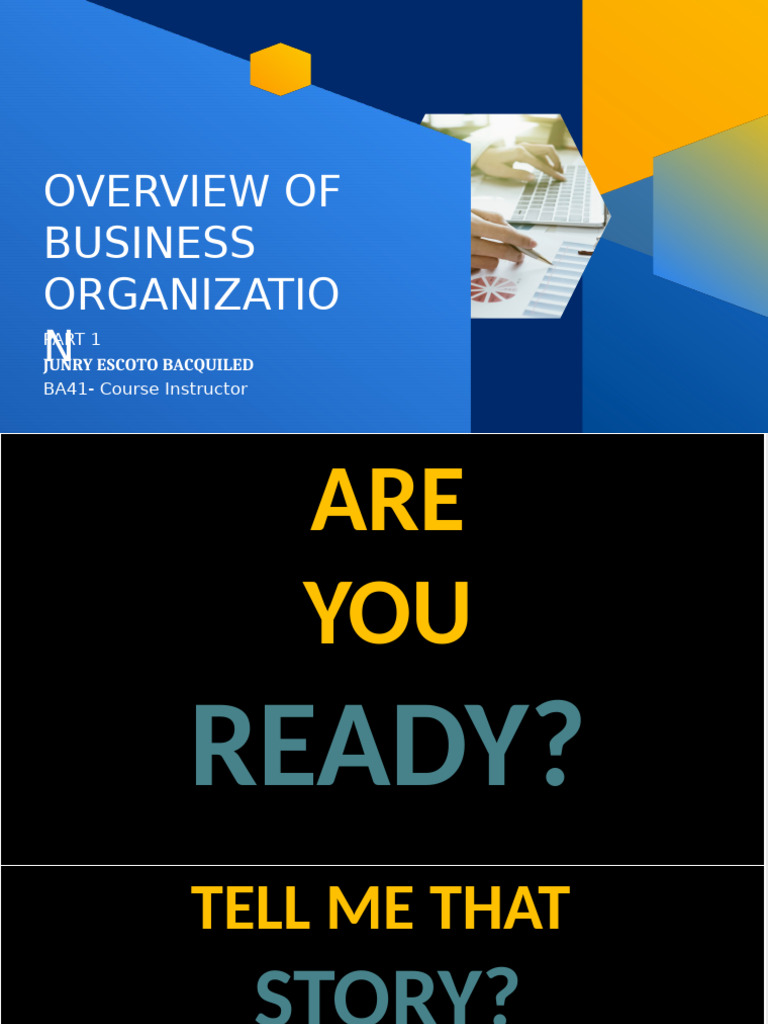BA41 Unit1 Business Organization and Management Concepts PART 1 1 | PDF