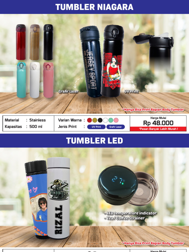 Katalog Tumbler 26 Juli 2024 | PDF