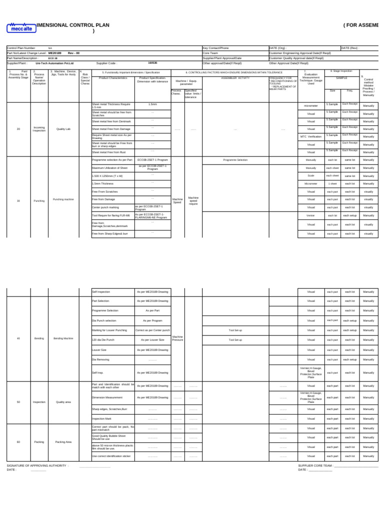 CP - 710000584 | PDF | Engineering Tolerance | Sheet Metal