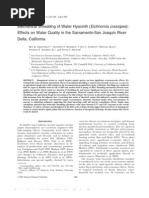 Download Mechanical shredding of water hyacinth Eichhornia crassipes impacts to water quality in the Sacramento-San Joaquin River Delta California by Ben Greenfield SN77583409 doc pdf
