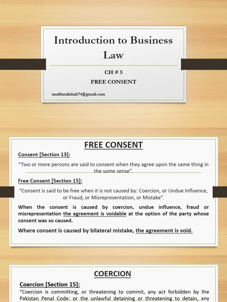 FREE CONSENT MEANING AND DEFINITION visual data 5