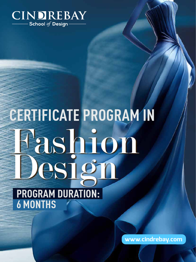 Certificate Program in Fashion Design Ver 6 | PDF