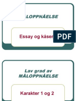 Kriterier For Måloppnåelse